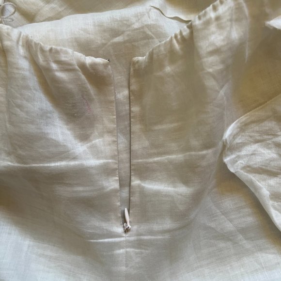 Robert Rodriguez Ivory Ramie Halter Top 8 - Picture 5 of 13